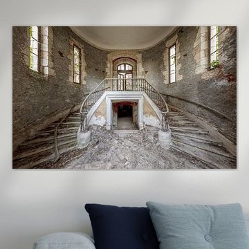 Lost Place - abandoned staircase