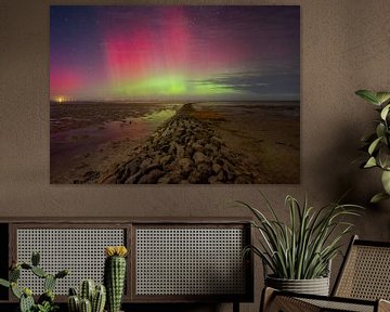 Het Noordericht in Nederland aan de waddenkust van Jolien fotografeert