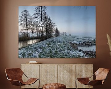 Alblasserwaard im Wintermantel von SchumacherFotografie