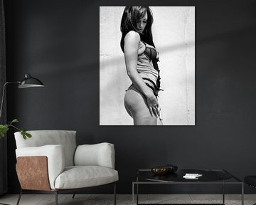 Schöne Frau in Dessous von Photostudioholland