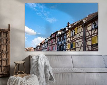 Colmar La Petite Venise vue de la rue dans l'Alsace française sur Sjoerd van der Wal Photographie