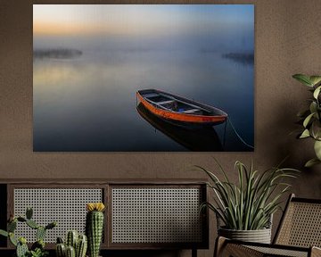 Silence in the early morning in the Dove Polder by Leon Okkenburg