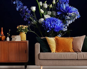 Still life: Dutch Royal Blue in Gold by By Marjolein Design