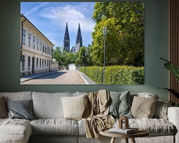 Petrus en Pauluskerk Vyšehrad in Praag  van Melanie Viola