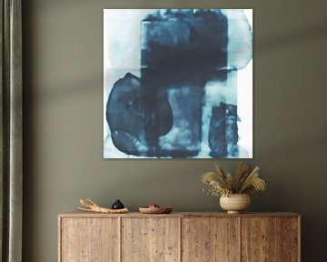 Modern abstract "Denim blue" by Studio Allee