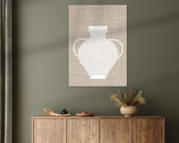 TW Living - Linen collection - vase white one sur TW living