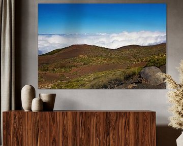 Cloud cover in Teide National Park by Anja B. Schäfer