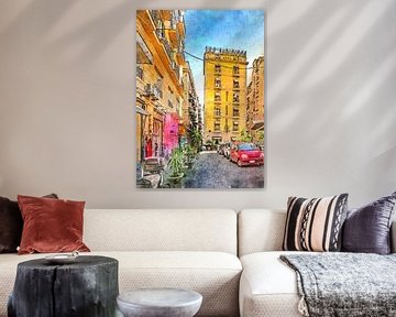 Neapol Napoli Italy city art #Napoli sur JBJart Justyna Jaszke