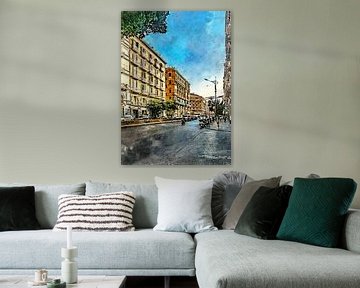 Neapol Napoli Italy city art #Napoli sur JBJart Justyna Jaszke