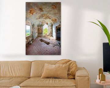 Lost Place - ich liebe diese Art der kunstvoll verzierten Decken - Ruinen einer italienischen Villa von Gentleman of Decay