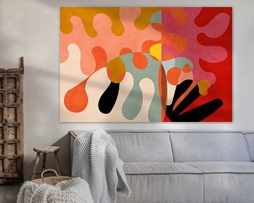 Silhouet, geïnspireerd door Matisse van Ana Rut Bre