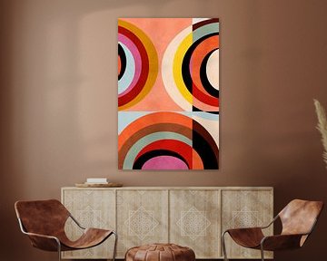 Retro Geometric Circles