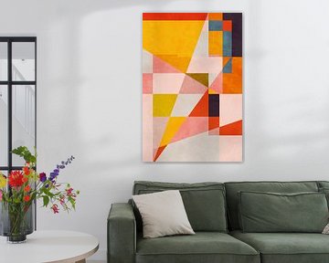 Geometrie, jaren 50, abstract van Ana Rut Bre