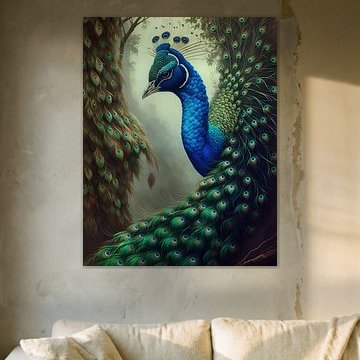 Feathered Peacock