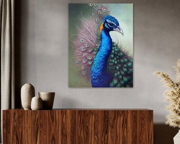 Peacock by Ed van der Reek