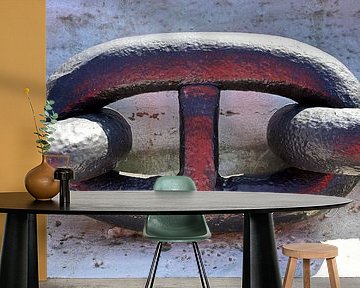 Ankerketting in de Rotterdamse Haven van StudioMaria.nl