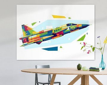 Saab 37 Viggen in WPAP van Lintang Wicaksono