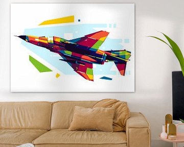 F-4 Phantom II in WPAP by Lintang Wicaksono