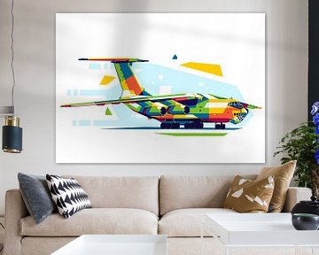 Ilyushin Il-76 in WPAP by Lintang Wicaksono