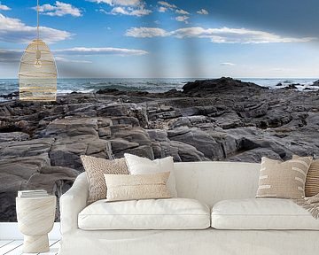 Rotsachtige kust Spanje. van Hennnie Keeris