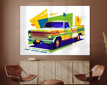 Ford F100 Ranger in WPAP by Lintang Wicaksono