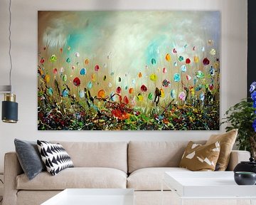 Flowers van Gena Theheartofart