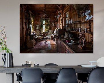 Das alte Jägerzimmer im Lost Place Hotel von Jürgen Schmittdiel Photography