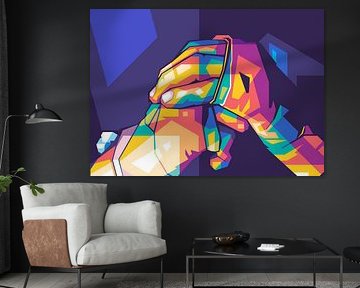 Demi corps Sport Popart