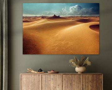 Zandduin in de woestijn Illustratie van Animaflora PicsStock