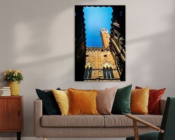 Campanile in Siena by Dieter Walther