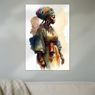 Africa Watercolour