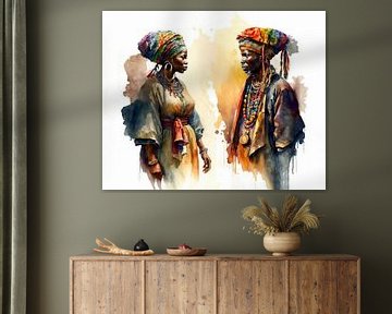 Africa Watercolour
