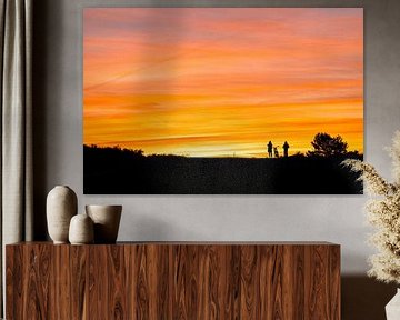 Colourful sunrise on The Vosselt