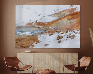 Winters IJsland | Seltún | Geothermisch gebied | Reisfotografie van Marjolijn Maljaars
