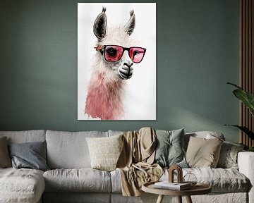 Lama van Poster Art Shop