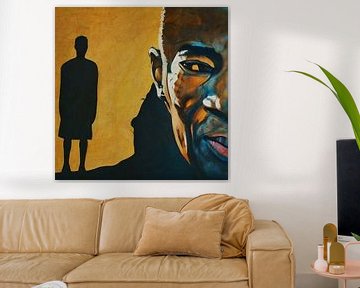 De schaduw die je achtervolgt van Jan Keteleer (JanKé): Een reis voorbij het canvas