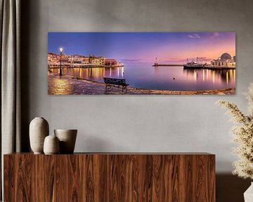 Chania op Kreta, Griekenland. van Voss Fine Art Fotografie