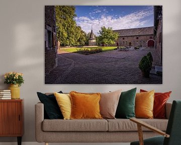 Courtyard Cortenbach Castle by Rob Boon