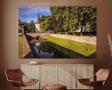 Courtyard Cortenbach Castle by Rob Boon