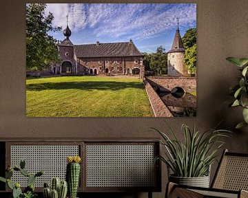 Cour du château de Cortenbach sur Rob Boon