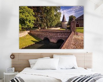 Courtyard Cortenbach Castle by Rob Boon