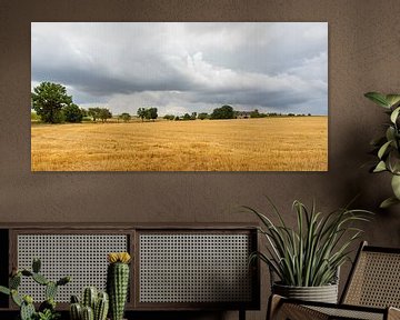 Stormy rural scene by Achim Prill