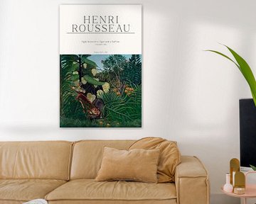 Henri Rousseau - Gevecht tussen een tijger en een buffel van Old Masters