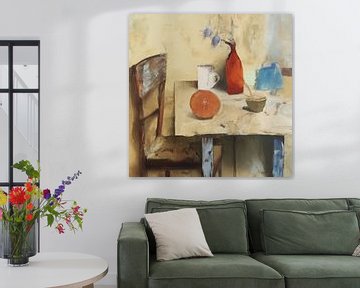 Still life " The orange" in pastel colours by Studio Allee