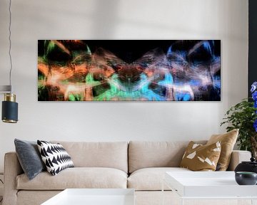 Smart City Nightscape von FRESH Fine Art