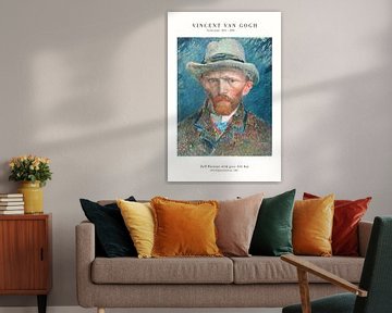 Vincent van Gogh - Autoportrait au chapeau de feutre