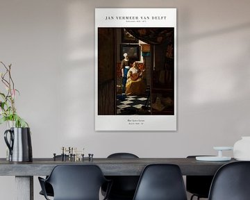 Jan Vermeer - De liefdesbrief