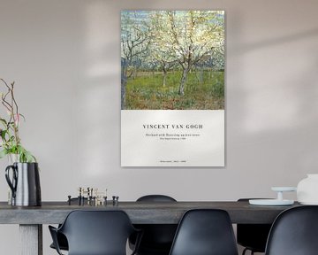 Vincent van Gogh - Boomgaard met abrikozenbloesems van Old Masters