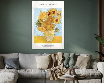 Vincent van Gogh - Vase with Twelve Sunflowers by Old Masters