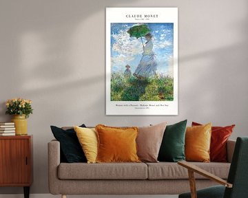 Claude Monet - Dame à l'ombrelle